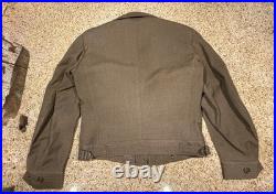 Original WWII US Army M-1944 Ike Jacket-Size 34L-106th Infantry Division