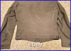Original WWII US Army M-1944 Ike Jacket-Size 34L-106th Infantry Division