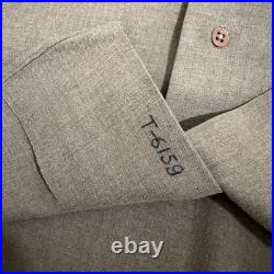 Original WWII US Army M1937 M37 Wool Combat Field Shirt Men's Large Vintage