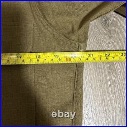 Original WWII US Army M1937 M37 Wool Combat Field Shirt Men's Large Vintage