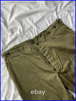 Original WWII US Army M43 Field Trousers XXL 44x32
