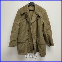Original WWII US Army Mackinaw Jeep Coat Jacket Dated 1943 Lined