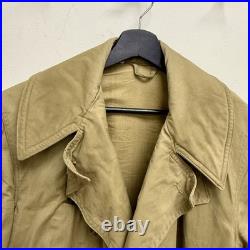Original WWII US Army Mackinaw Jeep Coat Jacket Dated 1943 Lined