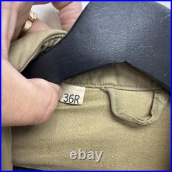 Original WWII US Army Mackinaw Jeep Coat Jacket Dated 1943 Lined