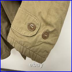 Original WWII US Army Mackinaw Jeep Coat Jacket Dated 1943 Lined