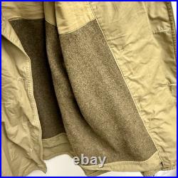 Original WWII US Army Mackinaw Jeep Coat Jacket Dated 1943 Lined