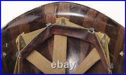 Original WWII US Army Military Police MP Westinghouse M1 Helmet Liner Named