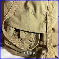 Original WWII US Army Mountain Hard Frame Rucksack Backpack