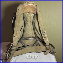 Original WWII US Army Mountain Hard Frame Rucksack Backpack