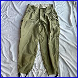 Original WWII US Army Mountain Pants 10th Div 34x32