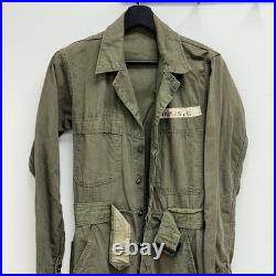 Original WWII US Army Named HBT Coverall