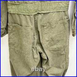 Original WWII US Army Named HBT Coverall