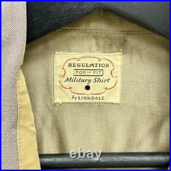 Original WWII US Army Officer Dress Liondale Shirt Pink
