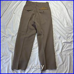 Original WWII US Army Officer Dress Uniform Pants Trousers Pinks