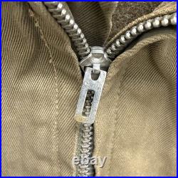 Original WWII US Army Patched 1st Pattern Tanker Jacket