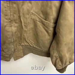 Original WWII US Army Patched 1st Pattern Tanker Jacket