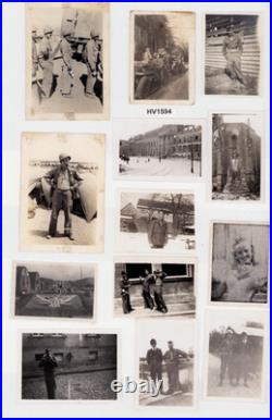 Original WWII US Army Paybook ID PFC F W FRANCKE Photos Berghof Germany 1945
