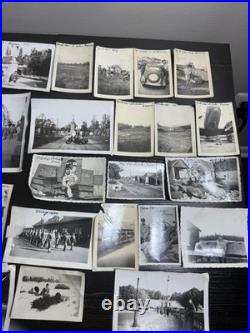 Original WWII US Army Soldier Photo Lot 22 1942-46 France Germany C-47