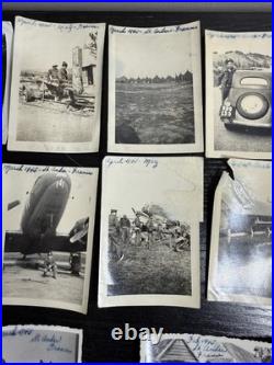 Original WWII US Army Soldier Photo Lot 22 1942-46 France Germany C-47