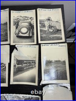 Original WWII US Army Soldier Photo Lot 22 1942-46 France Germany C-47