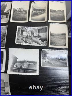 Original WWII US Army Soldier Photo Lot 22 1942-46 France Germany C-47