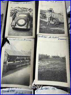 Original WWII US Army Soldier Photo Lot 22 1942-46 France Germany C-47