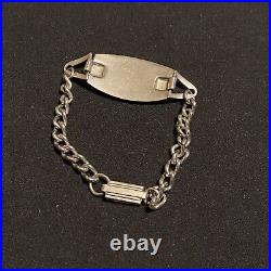 Original WWII US Army Sweeheart Souvenir Bracelet