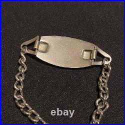 Original WWII US Army Sweeheart Souvenir Bracelet