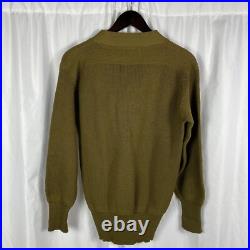 Original WWII US Army V-neck Wool Sweater