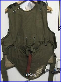 Original WWII US Army, Vest, Flyers, Armored, M-1