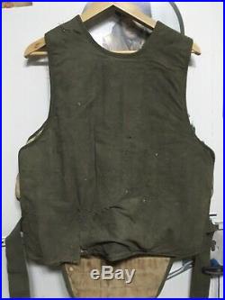 Original WWII US Army, Vest, Flyers, Armored, M-1