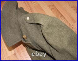 Original WWII US Army Wool Greatcoat / Overcoat, Size 40R