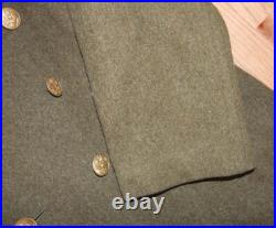 Original WWII US Army Wool Greatcoat / Overcoat, Size 40R