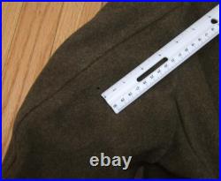 Original WWII US Army Wool Greatcoat / Overcoat, Size 40R