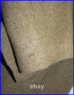 Original WWII US Army Wool Greatcoat / Overcoat, Size 40R