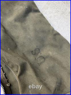 Original WWII US M1 Carbine Canvas Carry Case Gun Sleeve OD Green U. S. Army 1944