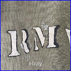 Original WWII US Navy N-1 Deck Jacket Painted ARMY Over The USN Size 40