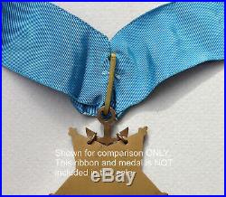 Original WWII United States Medal of Honor neck ribbon Army Navy Marine Corps