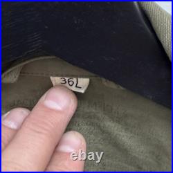 Original WWII Us Army M43 Field Jacket Named Major Officer