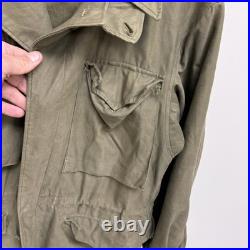 Original WWII Us Army M43 Field Jacket Named Major Officer