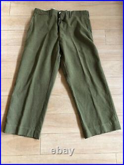Original WWII WW2 1941 US Army Uniform Jacket and Trouser Named
