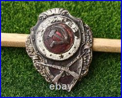 Original WWII WW2 Battl. Relic Soviet /Red Army Excellent SNIPER Badge (1942)