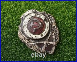 Original WWII WW2 Battl. Relic Soviet /Red Army Excellent SNIPER Badge (1942)