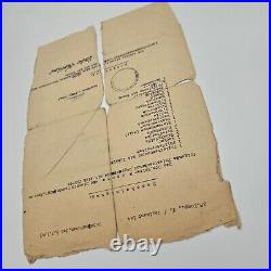 Original WWII WW2 German Defeat 1945 Berlin Declaration Army document soldier