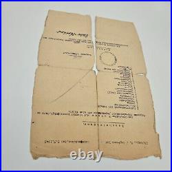 Original WWII WW2 German Defeat 1945 Berlin Declaration Army document soldier