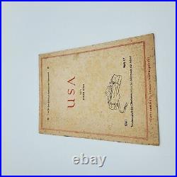 Original WWII WW2 German Wehrmacht USA America booklet army publication 1941 old