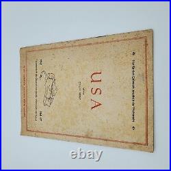 Original WWII WW2 German Wehrmacht USA America booklet army publication 1941 old