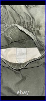 Original WWII WW2 / Korea US Army M1943 Field Jacket 34 R Dated Sept 1944