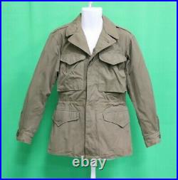 Original WWII WW2 World War Two U. S. Army M-1945 M45 Field Jacket Sz 34 Regular