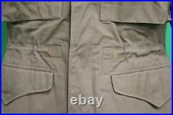 Original WWII WW2 World War Two U. S. Army M-1945 M45 Field Jacket Sz 34 Regular